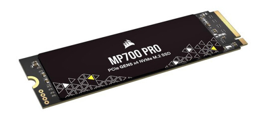 Corsair MP700 Pro 4TB SSD M.2 2280 PCIe 5.0 med 11800 MB/s skrivehastighet Corsair MP700 Pro 4TB SSD M.2 2280 PCIe 5.0 med 11800 MB/s skrivehastighet