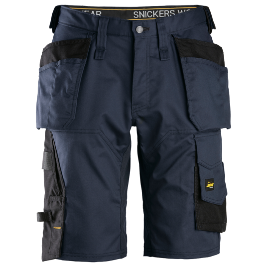 Snickers Workwear 6151 AllroundWork Shorts marineblå / svart Marine/Svart, Klær