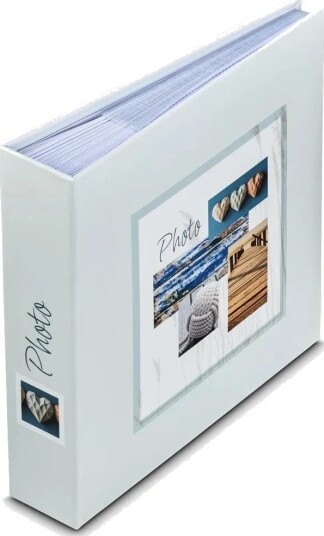 Hama Switch Off memo-fotoalbum – 200 bilder 10 x 15 cm, 100 hvite sider