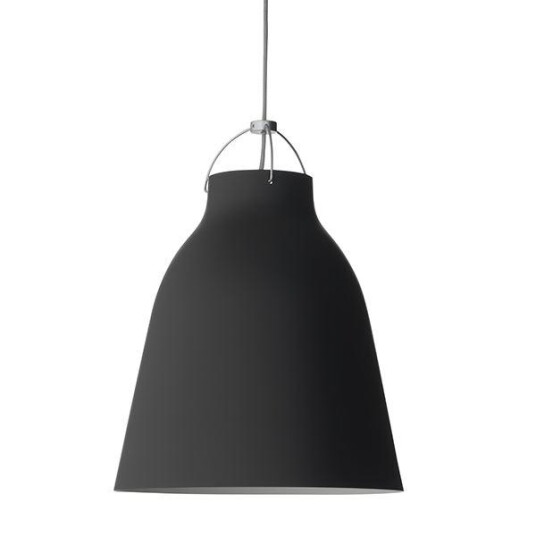 Fritz Hansen Caravaggio Taklampe P3 Matt Sort Fritz Hansen Caravaggio Taklampe P3 Matt Sort