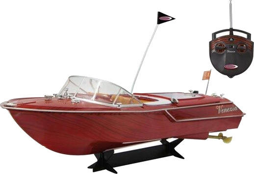 Jamara Venezia Boat Wooden look 40Mhz
