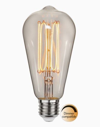 Star Trading Decoled Edison Grace Clear 1800K 200lm Dimbar Star Trading Decoled Edison Grace Clear 1800K 200lm Dimbar