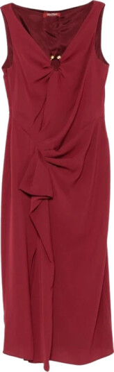 Max Mara Dame Kjoler Rød L, Max Mara Dame Kjoler Rød L,