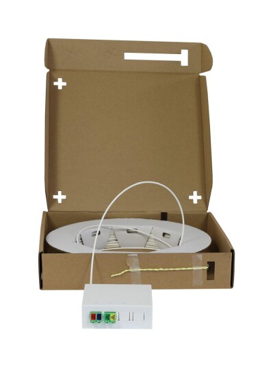 Synergy 21 Fiberkabel FTTH Compact Box 4xLC/APC 9/125um 40m