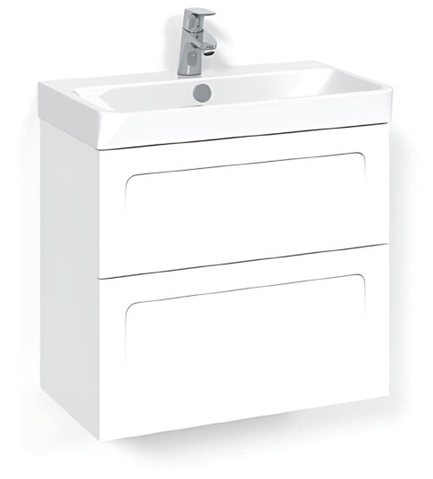 Macro Design Crown Servantskap 2 Skuff- med Light 70 Servant Hvit / 60cm Shape Macro Design Crown Servantskap 2 Skuff- med Light 70 Servant Hvit / 60cm Shape