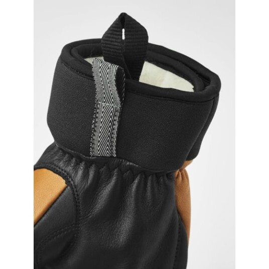 Hestra Army Leather Wool Terry 5 Finger 8, Cork
