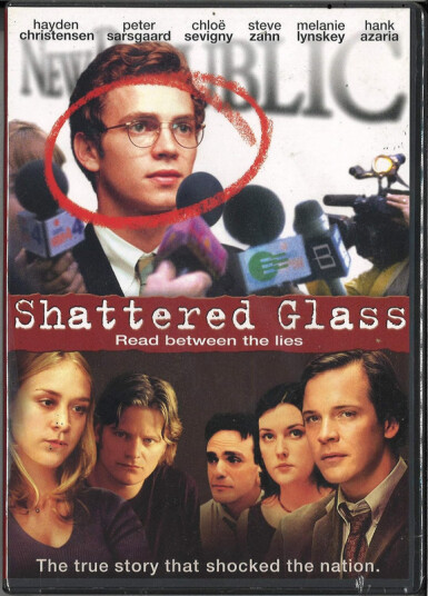 Shattered Glass 2003 DVD