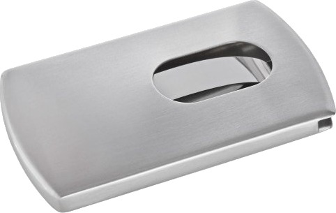 Sigel Vz120 Rustfritt Stål Sølv 12 Kort 91 X 57 Mm 60 Mm 11 Mm