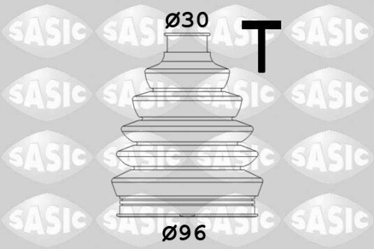 Sasic Mansjett drivaksel SASIC 1906071
