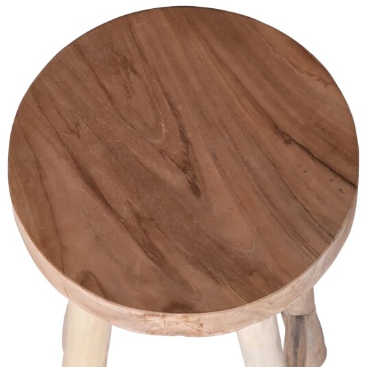 vidaXL Barstol heltre teak vidaXL Barstol heltre teak