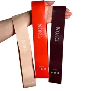 Noka Treningsstrikker i naturgummi 3 pk