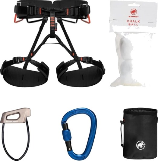 Mammut 4 Slide Climbing Package Black Neutral M-XL Mammut 4 Slide Climbing Package Black Neutral M-XL