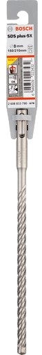 Bosch SDS-Plus 8mm Hammerbor for Betong - 210mm Lengde