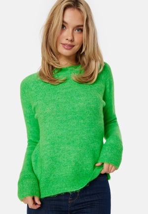 SELECTED FEMME Lulu LS Knit O-Neck Green melange M