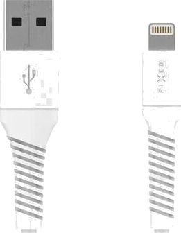 FIXED LIQUID USB A Lightning 1.2m hvit FIXD2 UL12 WH