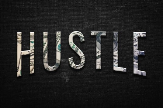 Plakat Hustle Motivation