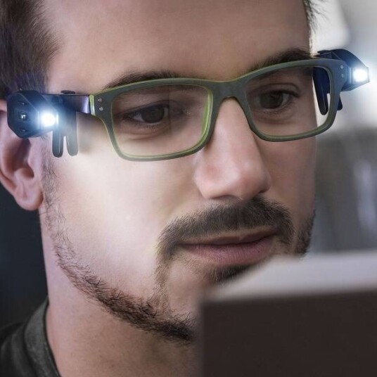 Supersmarte Led lys til briller Supersmarte Led lys til briller