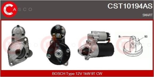 CASCO CST10194AS Starter CASCO CST10194AS Starter