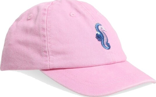 Mango Embroidered Graphic Cap Pink 1 3