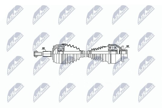 Nty Drivaksel NTY NPW VW 046