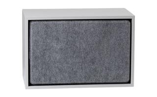 Muuto Stablet Hyllesystem Akustisk Panel Stor Grå