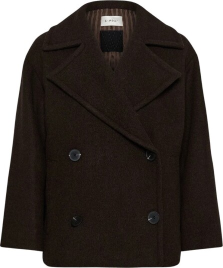 InWear Zorahiw Short Db Coat Brown 34