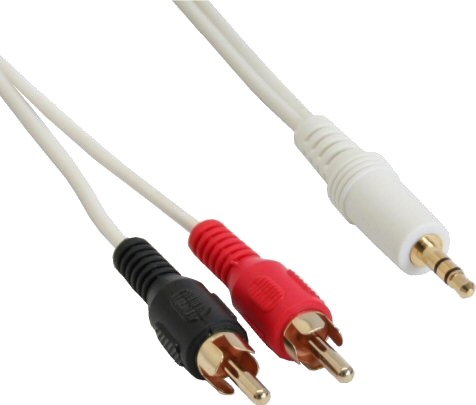 Inline 89928W Hankjønn 3.5Mm Hankjønn 7,5 M Hvit