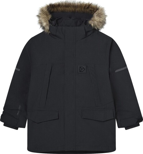 Didriksons - Parka Sylvin Kids - Svart