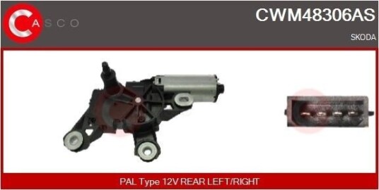 CASCO CWM48306AS Vindusviskermotor