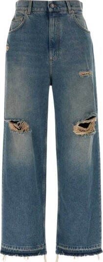 Dolce & Gabbana Dame Jeans Blå S,