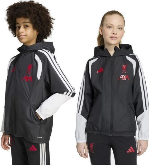 adidas Liverpool Fc 26/27 Tiro All Weather Jacket Kids størrelse 128 cm