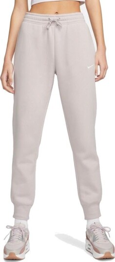 Nike Joggebukse Nsw Phoenix Fleece   Platina Fiolett/seil Kvinner størrelse Large