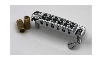 Tonepros Avt2p C - Wraparound Bridge With Sprs2 Locking Studs - Chrome