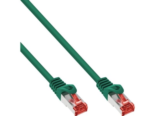 Inline 4043718206674 0,25 M Cat6 S/Ftp S-Stp Rj-45 Rj-45 Grønn
