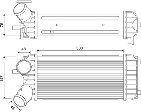 Intercooler VALEO 818365 Intercooler VALEO 818365