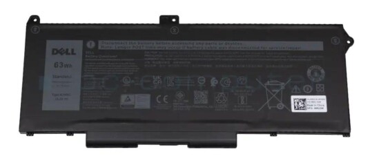 DELL batteri til bærbar PC - Li-Ion - 63 Wh (M033W)