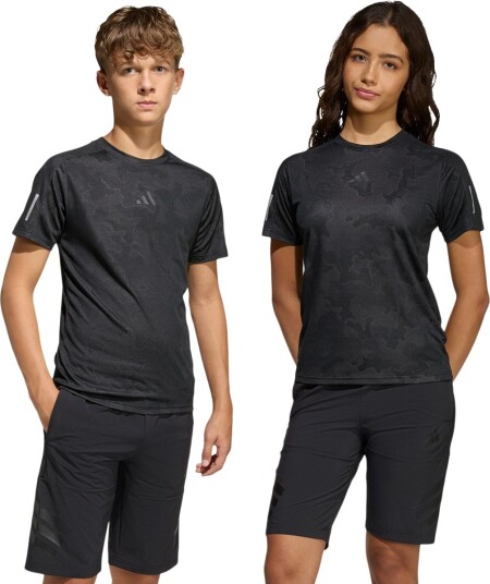 adidas Sport Icons Engineered T-skjorte Barn Svart 116