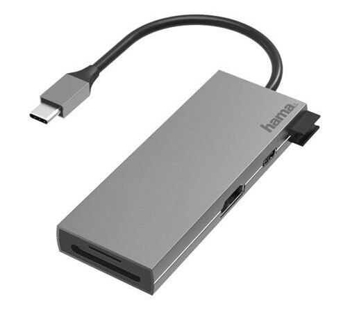 Hama Multiport Adapter - docking station - USB-C 3.2 Gen 1 - HDMI Hama Multiport Adapter - docking station - USB-C 3.2 Gen 1 - HDMI