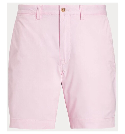 Ralph Lauren Stretch Straight Fit Chino Shorts Herre Rosa 32