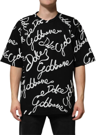 Dolce & Gabbana Herre Topper Svart S,