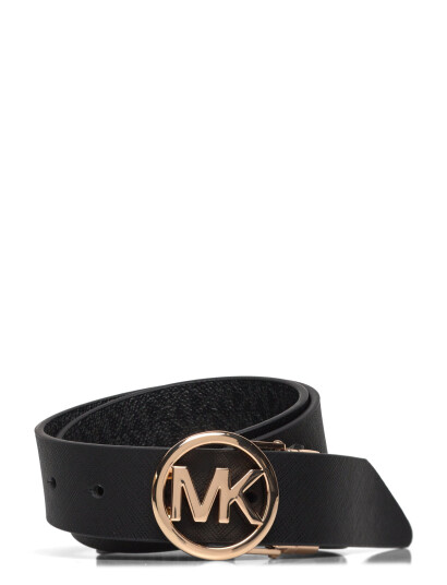 Michael Kors Accessories 32Mm Reversible Saffiano Belt - Black - S Michael Kors Accessories 32Mm Reversible Saffiano Belt - Black - S
