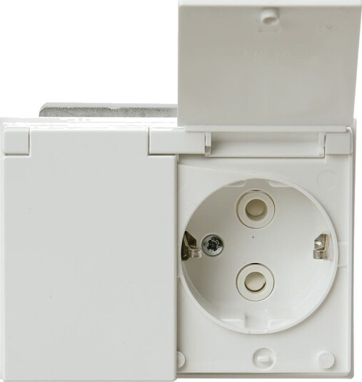 Abb Stikkontakt 2Tka00003033 Barnesikring Hvit