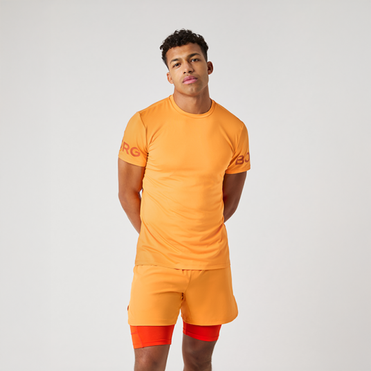 Björn Borg Borg T shirt Orange Orange Medium