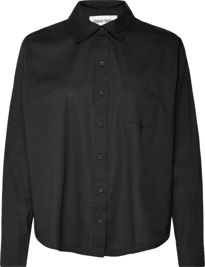 Organic Basics | Core Sleep Poplin Shirt | XL