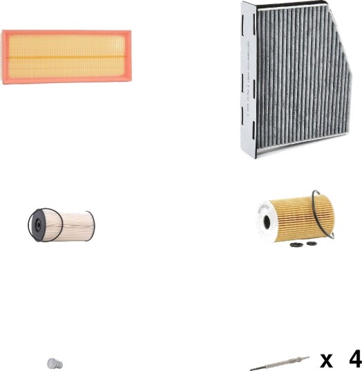 Servicepakke RIDEX 4682P4554