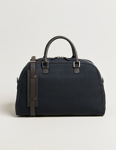 Anderson's Balistic Nylon/Leather Weekendbag Navy