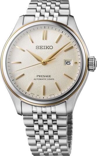Seiko Herreklokke SPB478J1 Presage Champagnefarget/Stål Ø40.2 mm Seiko Herreklokke SPB478J1 Presage Champagnefarget/Stål Ø40.2 mm