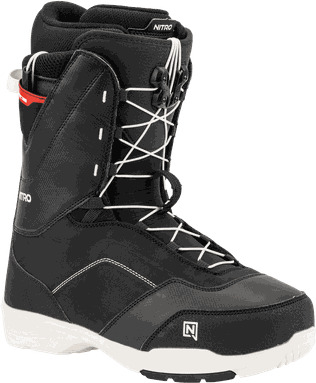 Nitro Snowboard Boots Tangent TLS 24/25, snowboardstøvler, herre Svart 295 Nitro Snowboard Boots Tangent TLS 24/25, snowboardstøvler, herre Svart 295