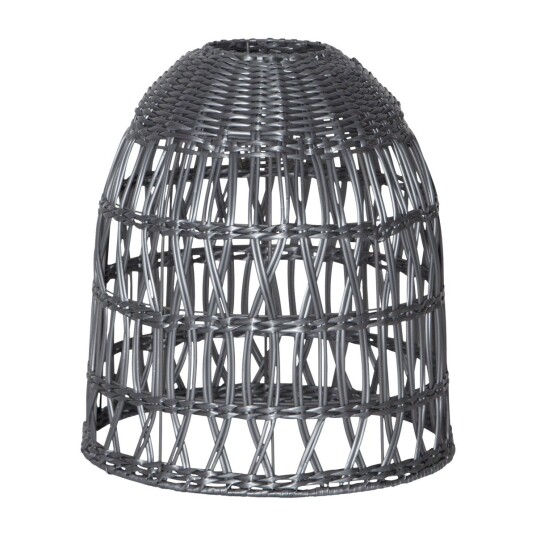 Star Trading Lampskjærm Knute, grå Ø 30cm.
