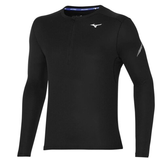 Mizuno Dryaeroflow LS HZ M Lett løpe/turjakke Mizuno Dryaeroflow LS HZ M Lett løpe/turjakke